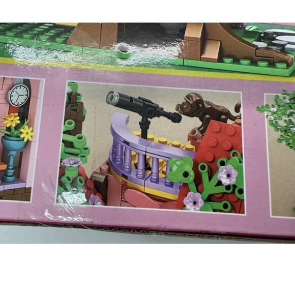 840 Piece Tree House Building Sets Creative Forest House Building Blocks Swing - Picture 2 of 8